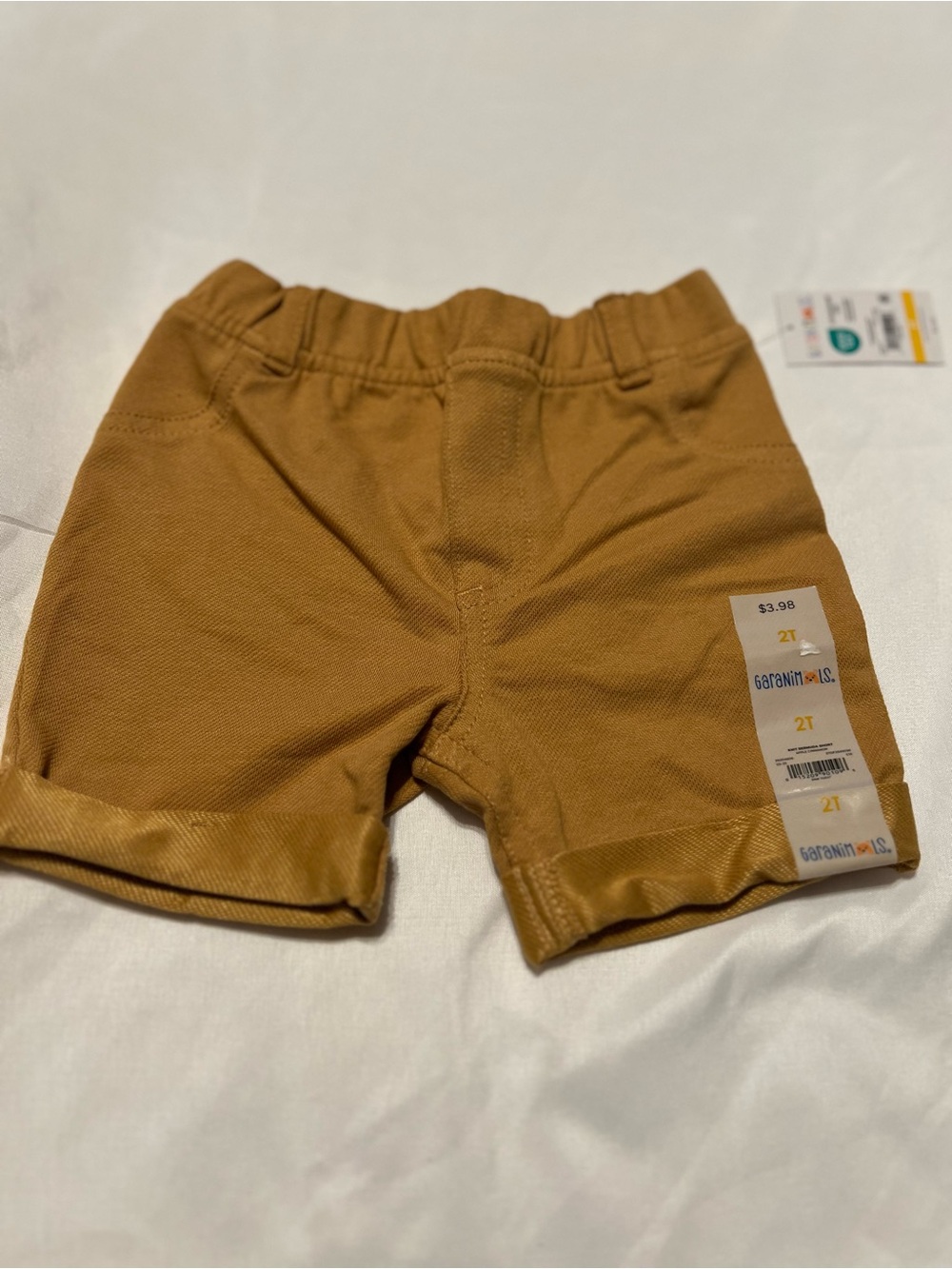 Garanimals Toddler Pull-On Shorts in Tan